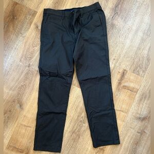 J.Crew Men’s Black Oxford Tech Pants (W32 L30)